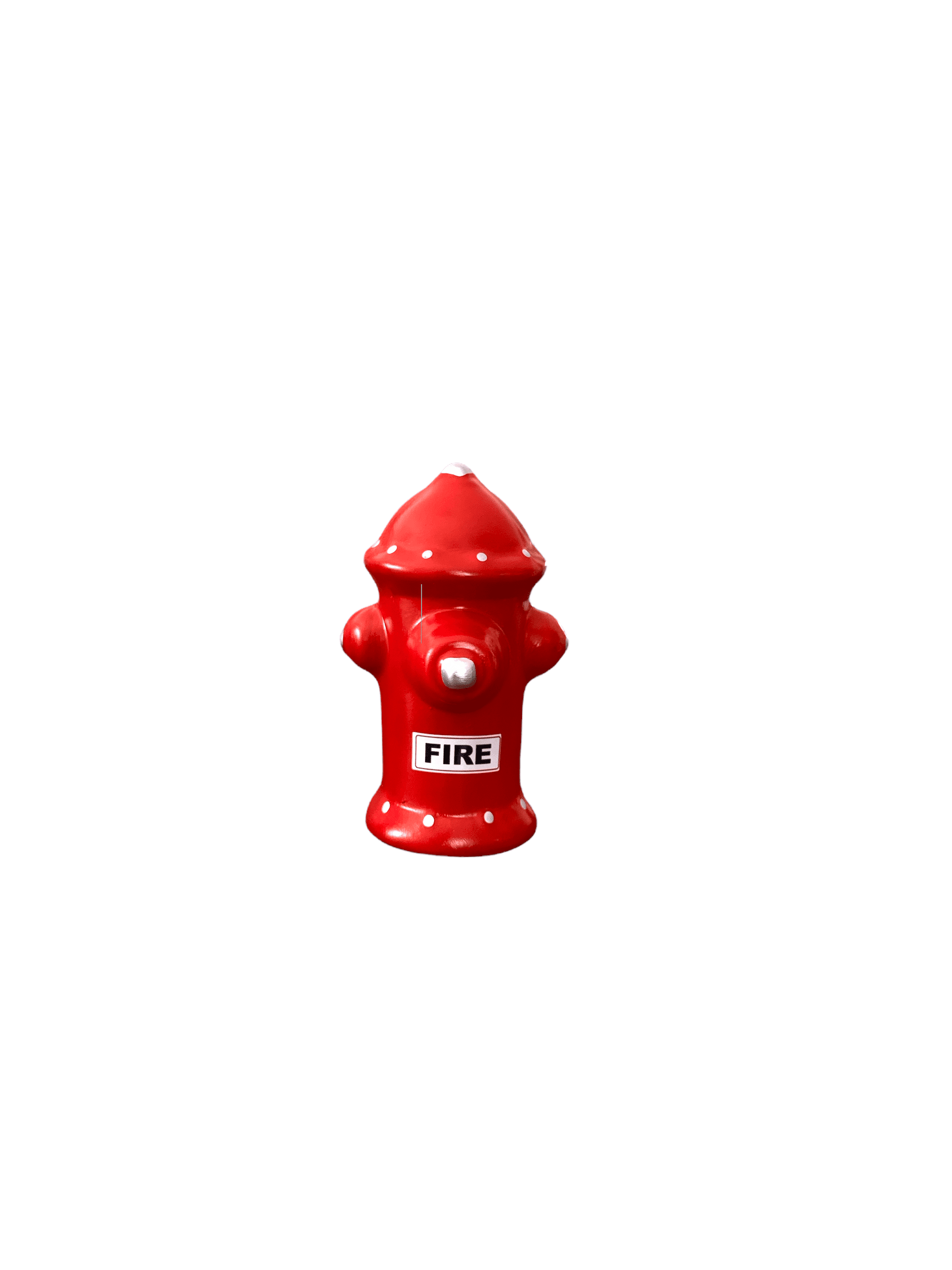 Hidrante Pequeno Vermelho Ceramica